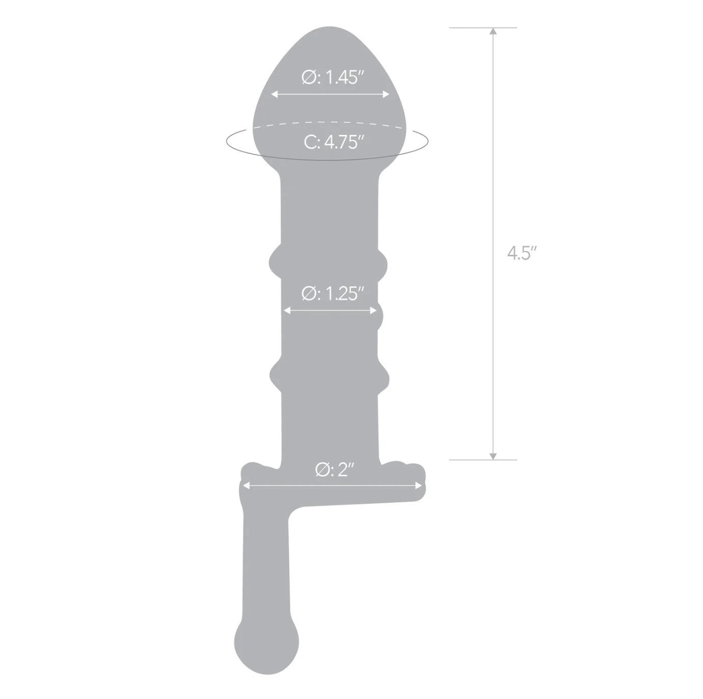 Gläs 6.5" Candy Land Juicer