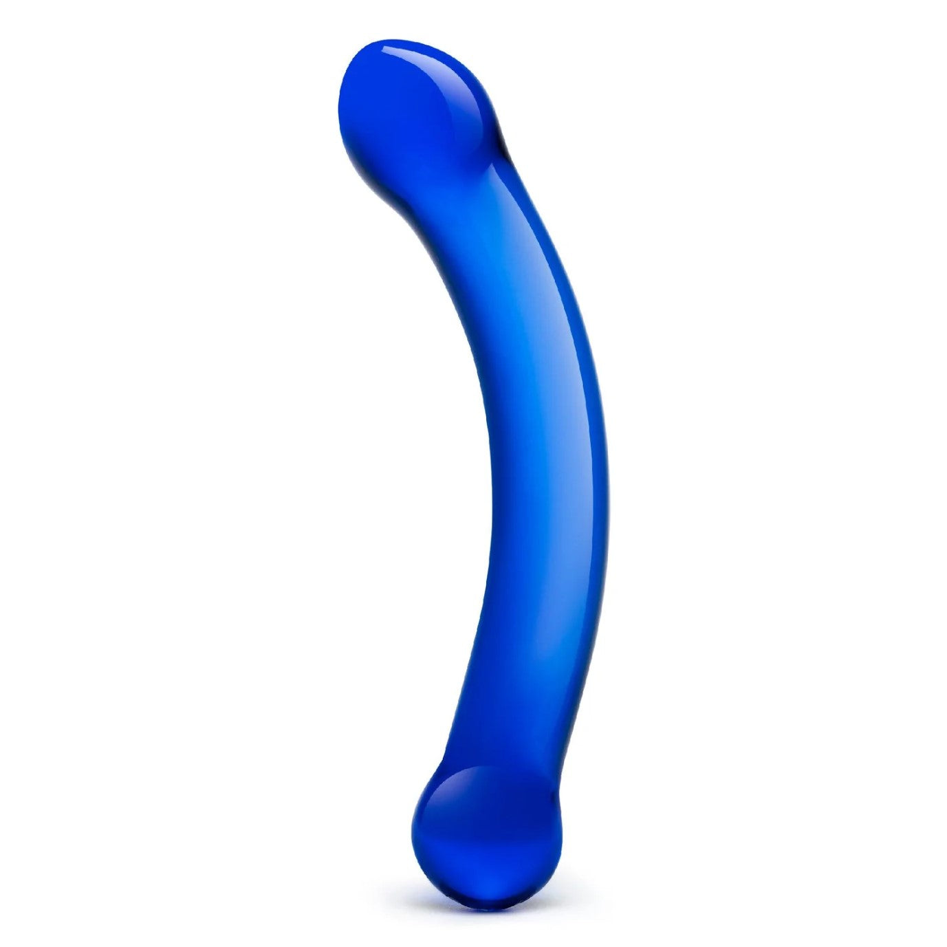 Gläs 6" Curved G-Spot Glass Dildo