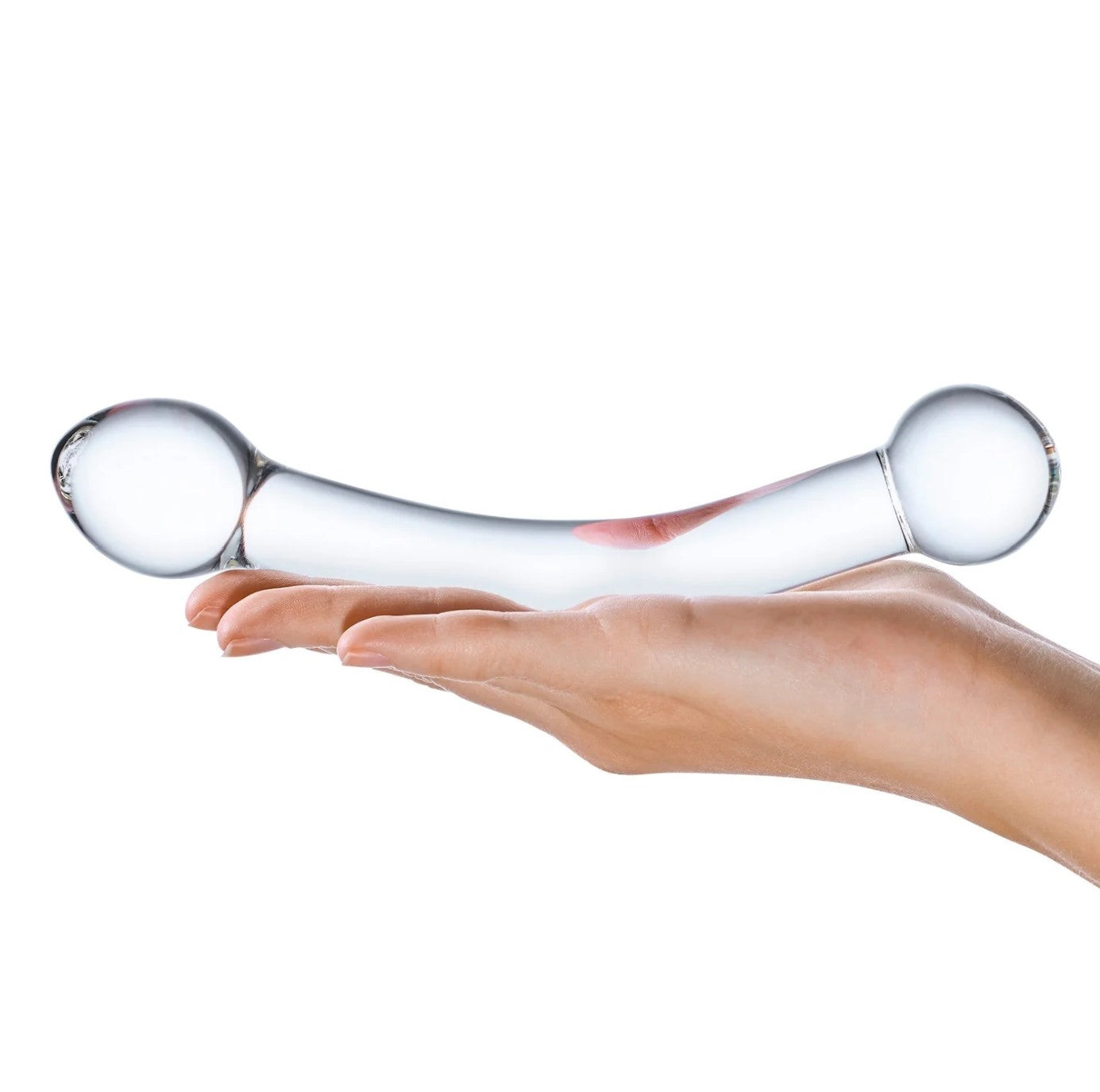 Gläs 7" Curved Glass G-Spot Stimulator
