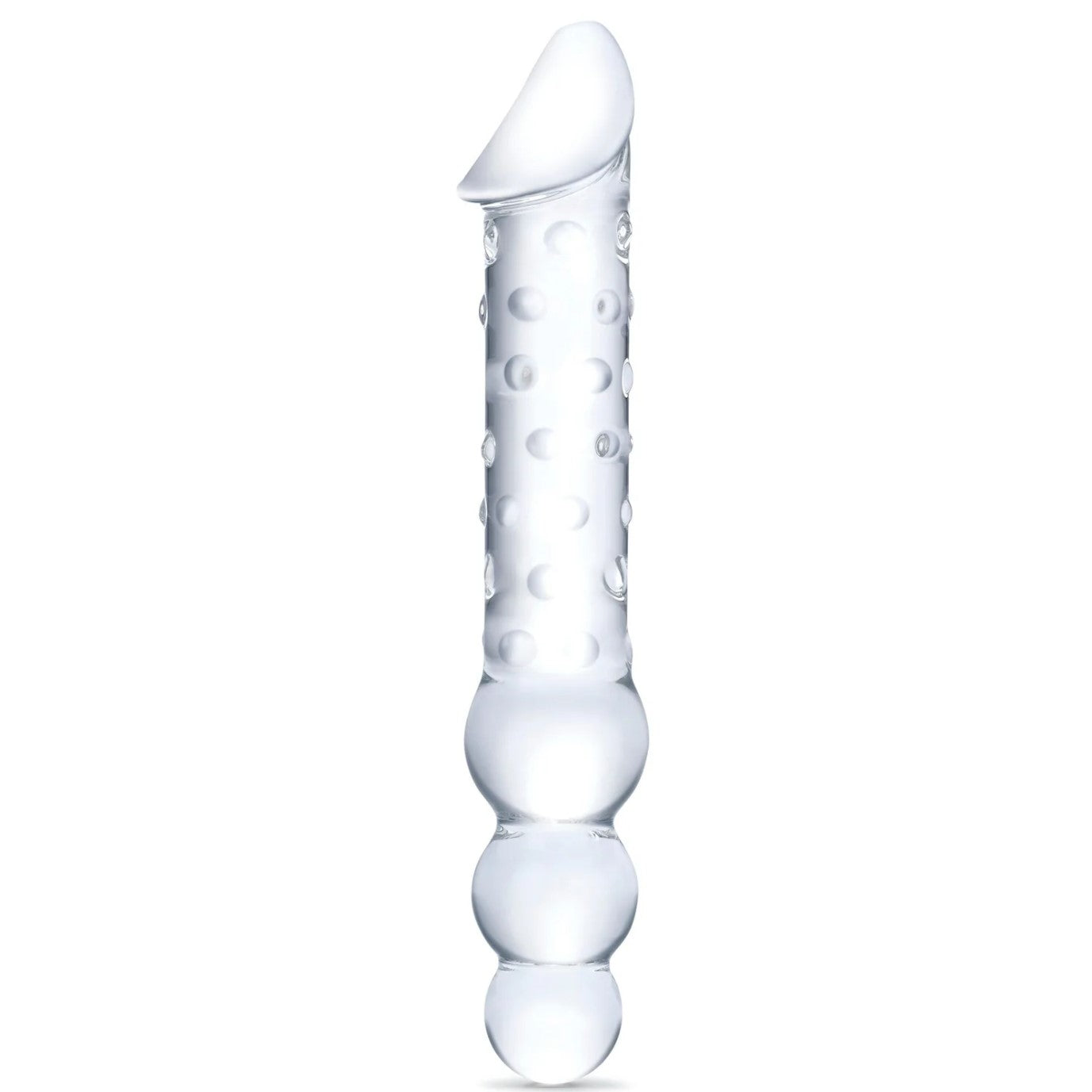 Gläs 12" Double-Ended Glass Dildo with Beads
