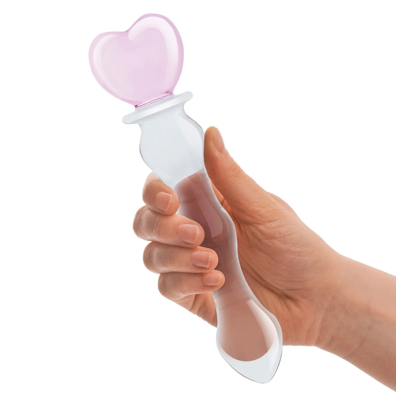 Gläs 8" Sweetheart Glass Dildo