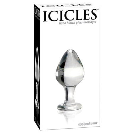 Icicles No. 25 3.5" Glass Anal Plug
