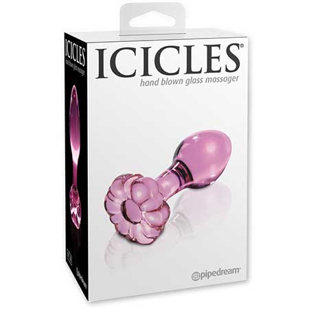 Icicles No. 48 3.5" Glass Anal Plug