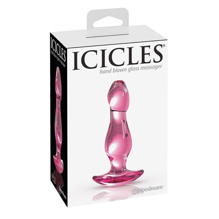 Icicles No. 73 3.6" Glass Anal Plug