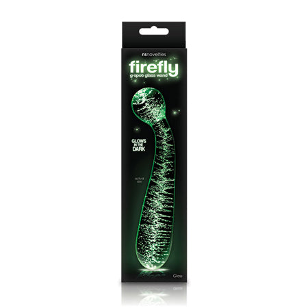 Firefly 5" G-Spot Glow-in-the-Dark Glass Wand