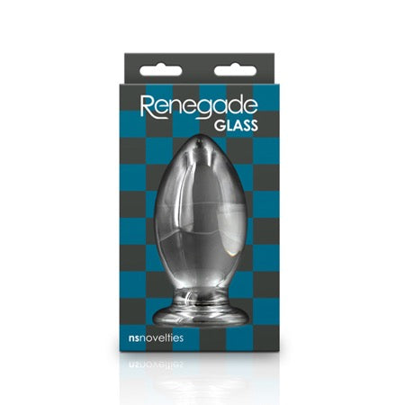 Renegade Bishop 4.5" Glass Anal Plug