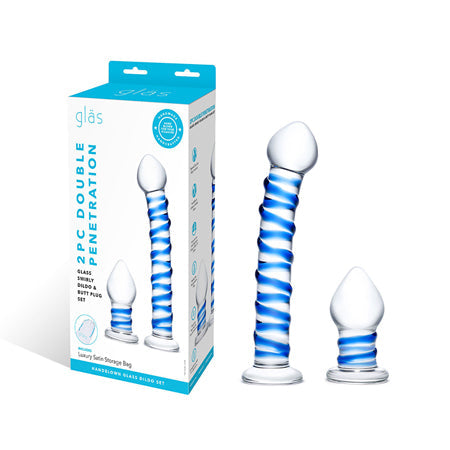 Gläs 2-Piece Double Penetration Glass Set