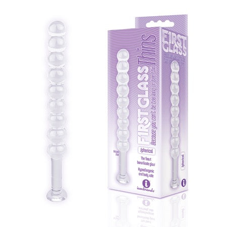 The 9's Glass Thins 7.5" Spherical Glass Plug