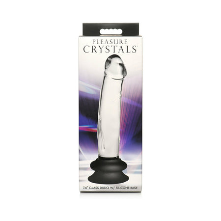 Pleasure Crystals 7.6" Realistic Glass Dildo