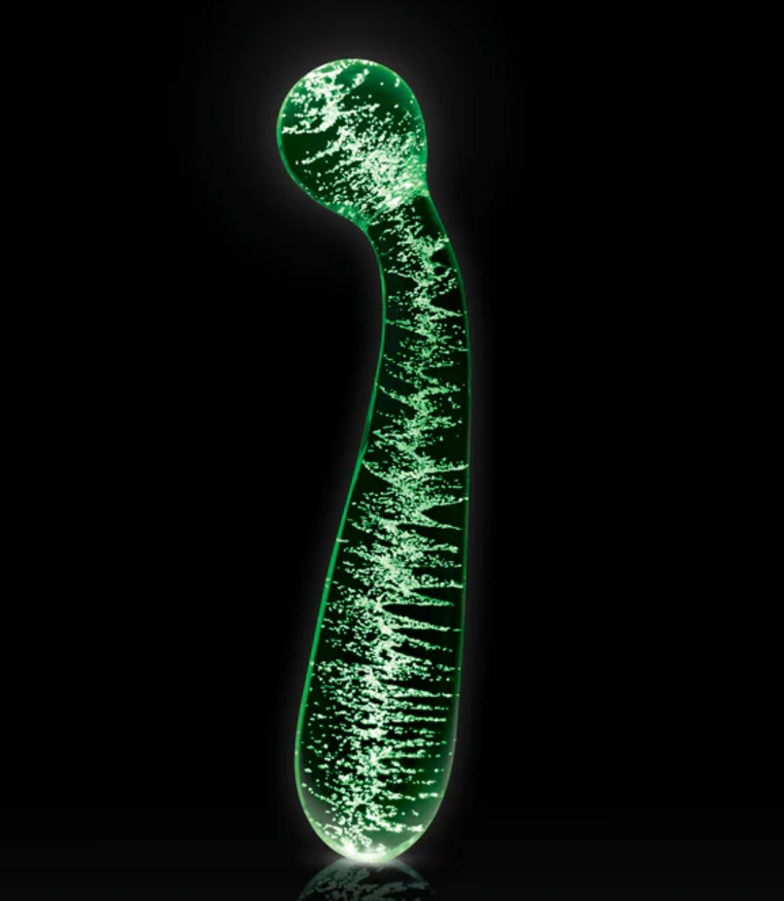 Firefly 5" G-Spot Glow-in-the-Dark Glass Wand