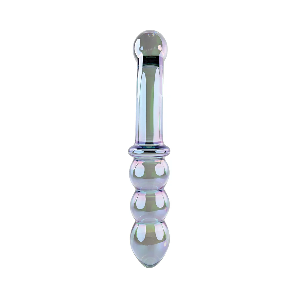 Gender X Lustrous Galaxy Wand 7.3" Dual-Ended Glass Dildo