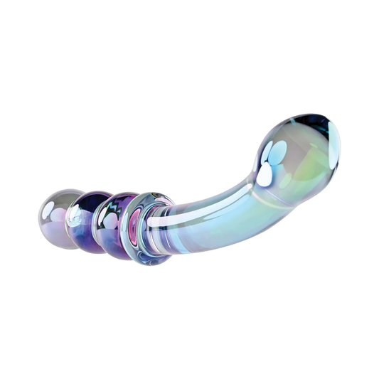 Gender X Lustrous Galaxy Wand 7.3" Dual-Ended Glass Dildo