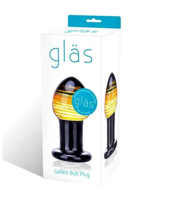Gläs 3.5" Galileo Glass Butt Plug