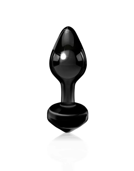 Icicles No. 44 3.25" Black Glass Anal Plug