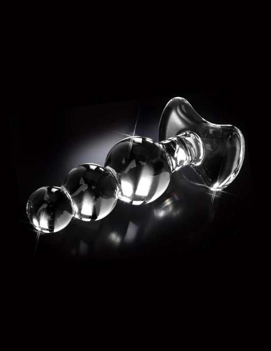 Icicles No. 47 4" Beaded Glass Anal Plug