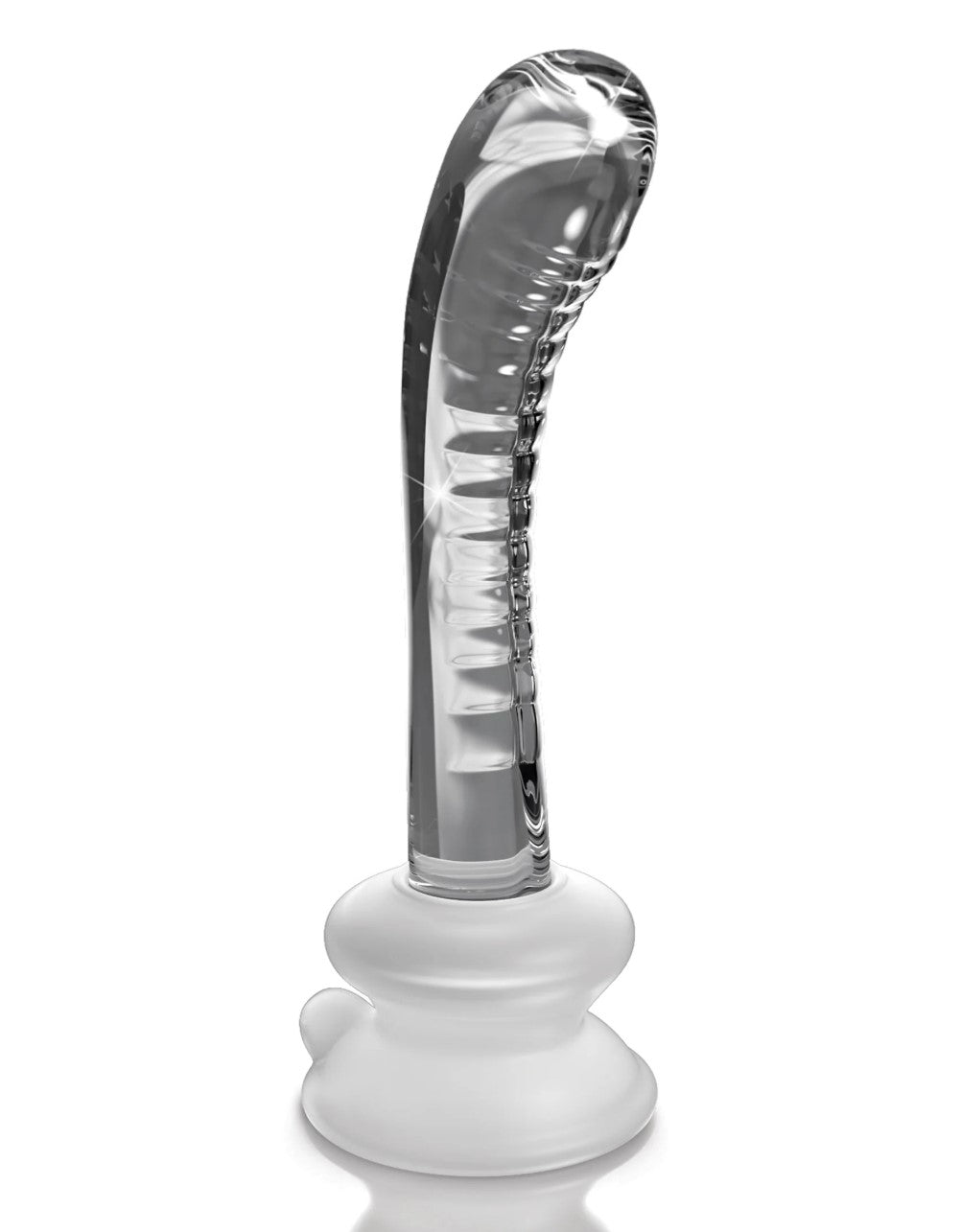 Icicles No. 88 7" Clear Glass G-Spot Massager
