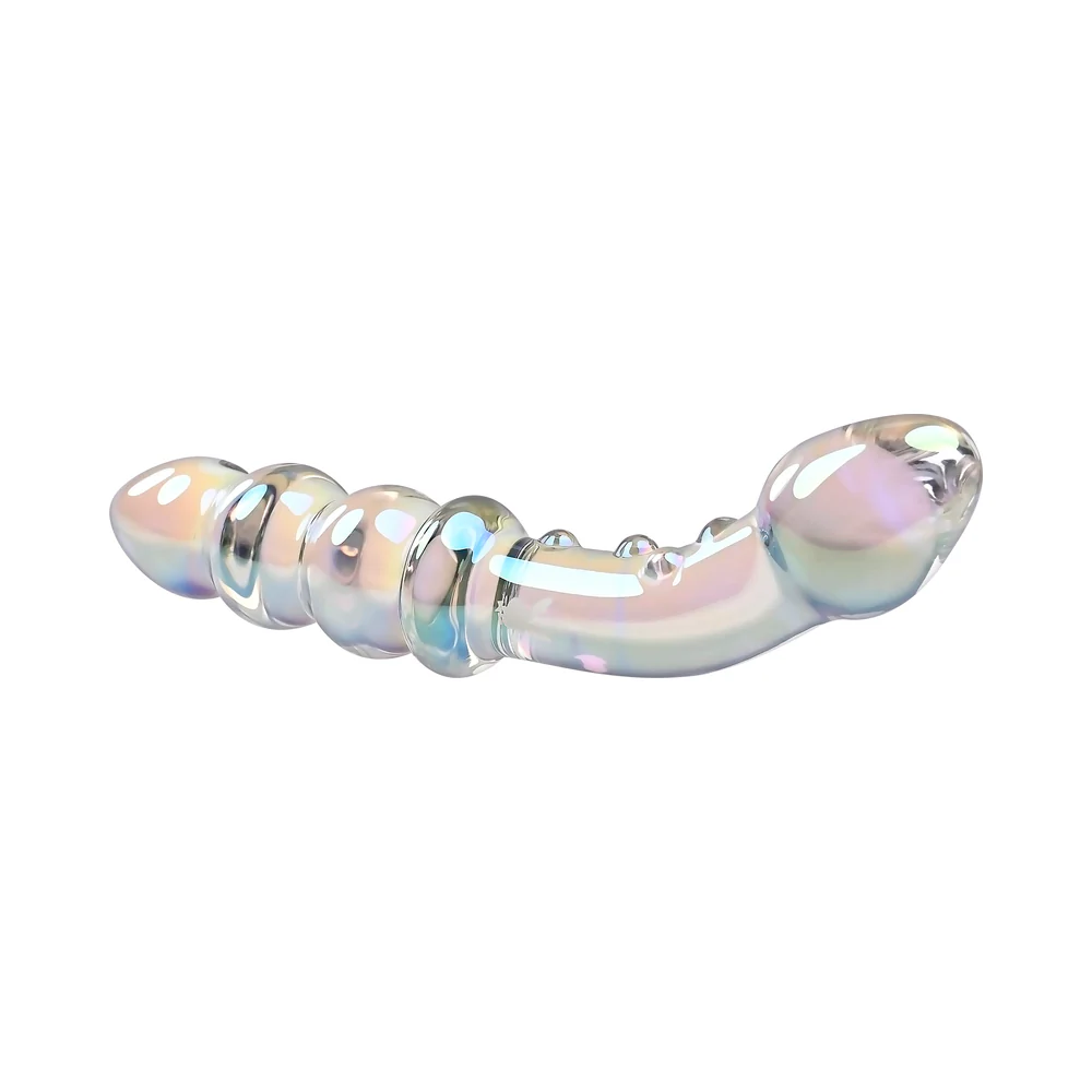 Playboy Jewels 6.75" Double Glass Dildo