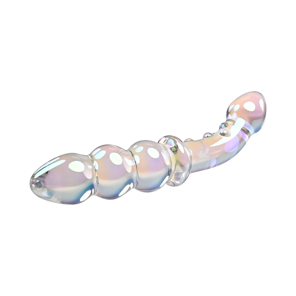 Playboy Jewels 6.75" Double Glass Dildo