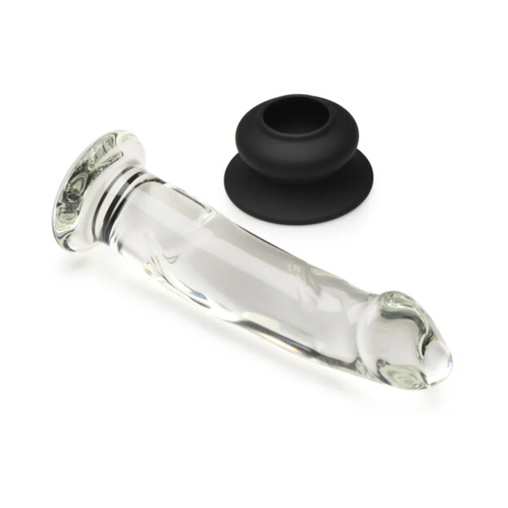 Pleasure Crystals 7.6" Realistic Glass Dildo