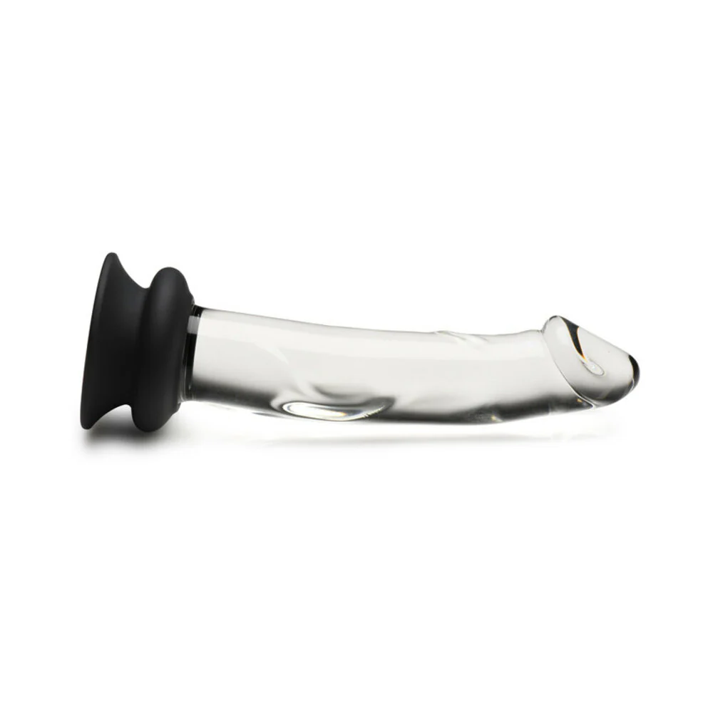 Pleasure Crystals 7.6" Realistic Glass Dildo