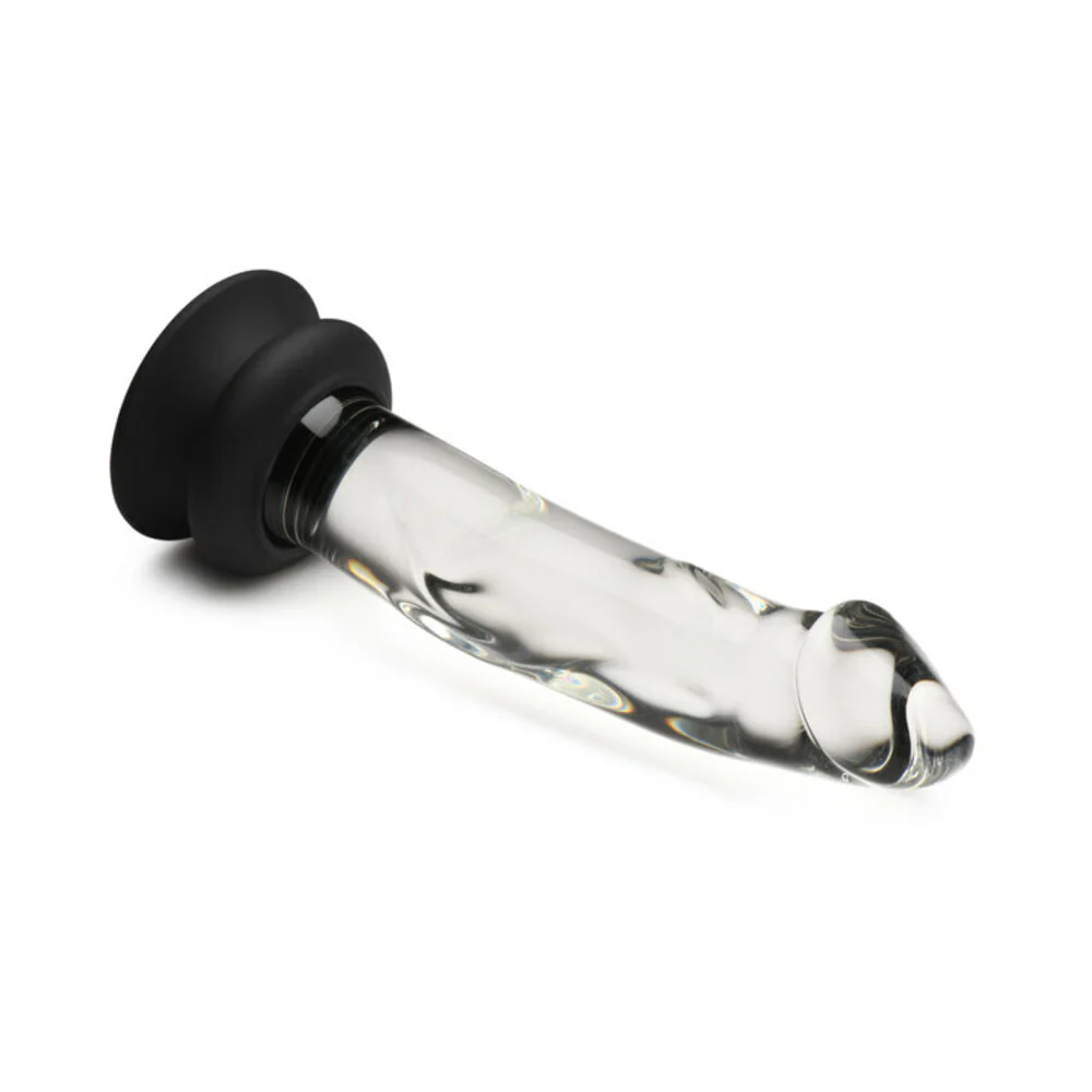 Pleasure Crystals 7.6" Realistic Glass Dildo