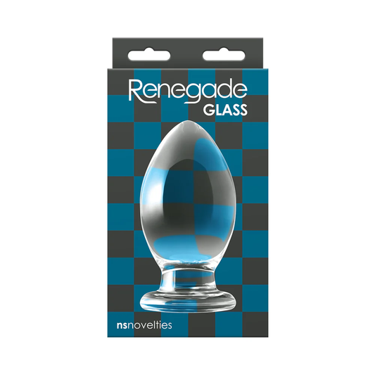 Renegade Bishop 4.5" Glass Anal Plug