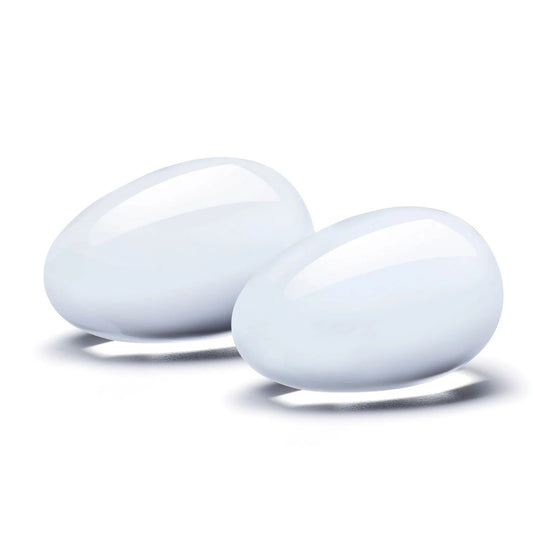 Gläs 2-Piece Glass Yoni Egg Set