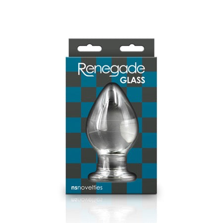 Renegade Knight Glass Anal Plug-0