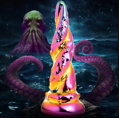 Enchantress Rainbow Glass Dildo