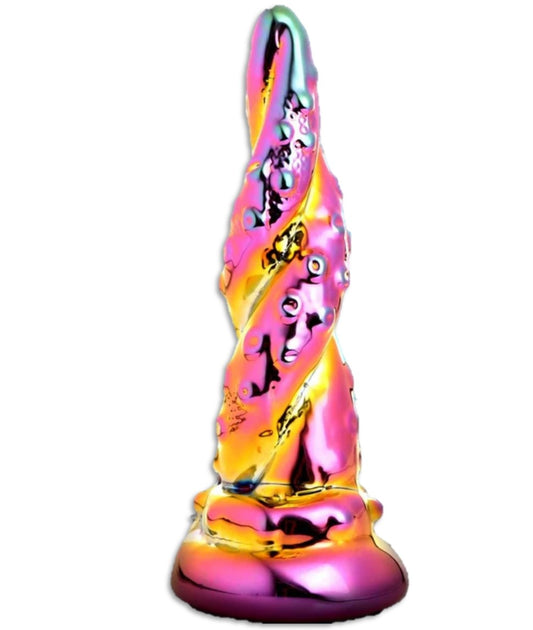 Enchantress Rainbow Glass Dildo