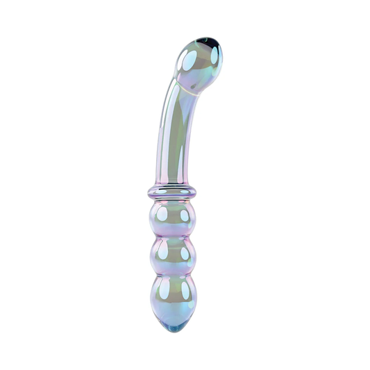 Gender X Lustrous Galaxy Wand 7.3" Dual-Ended Glass Dildo