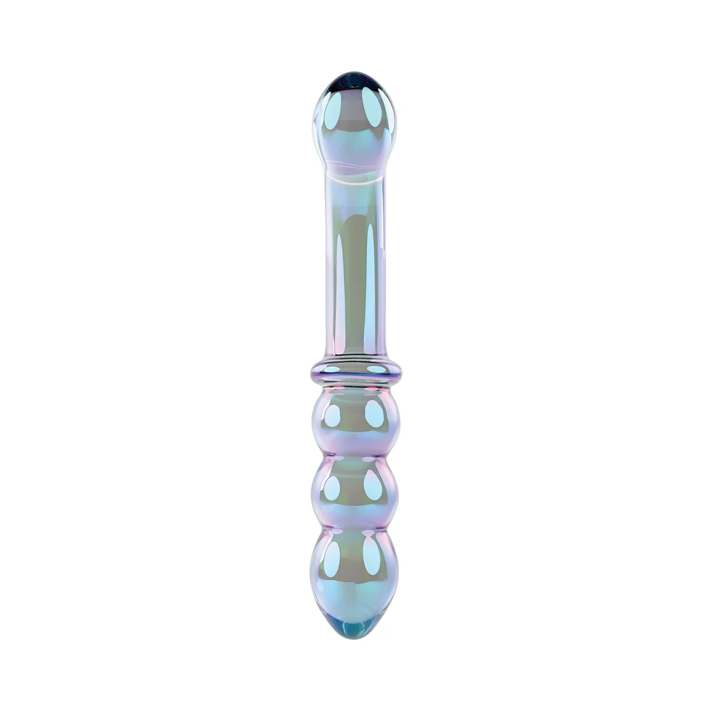Gender X Lustrous Galaxy Wand 7.3" Dual-Ended Glass Dildo