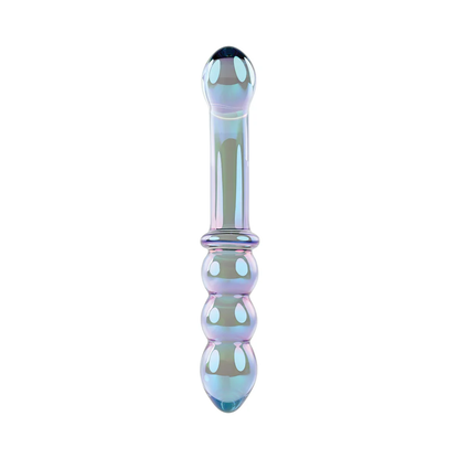 Gender X Lustrous Galaxy Wand 7.3" Dual-Ended Glass Dildo