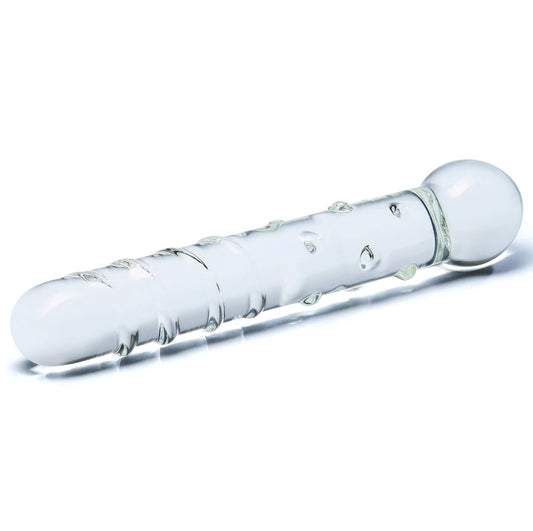 Gläs 7" Callisto Clear Glass Dildo