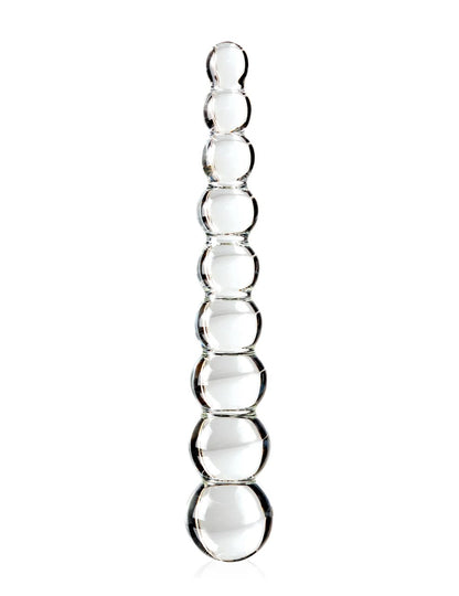 Icicles No. 2 8.5" Beaded Glass Dildo