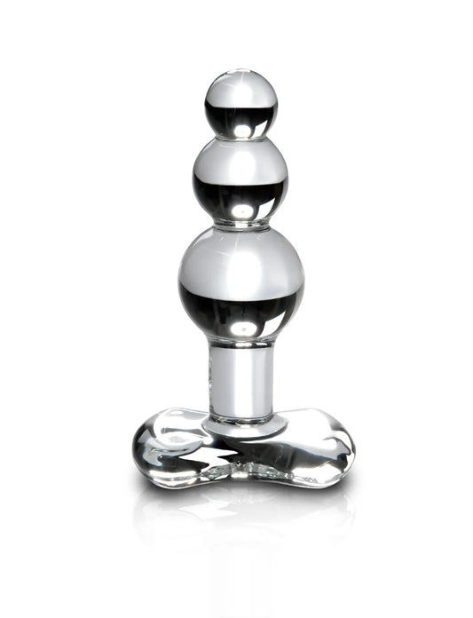 Icicles No. 47 4" Beaded Glass Anal Plug