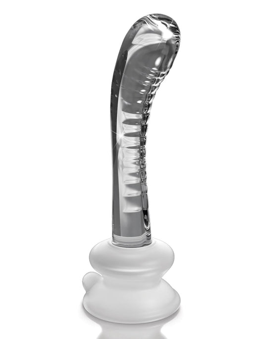 Icicles No. 88 7" Clear Glass G-Spot Massager
