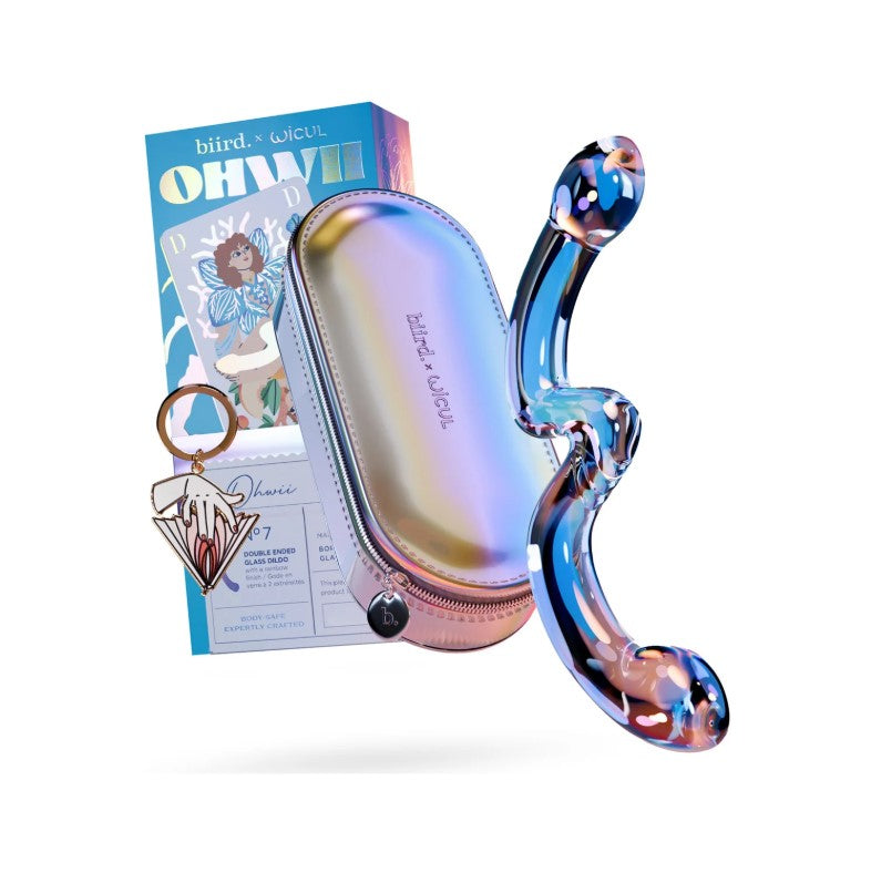 OhWii Double-Ended Glass Intimacy Dildo