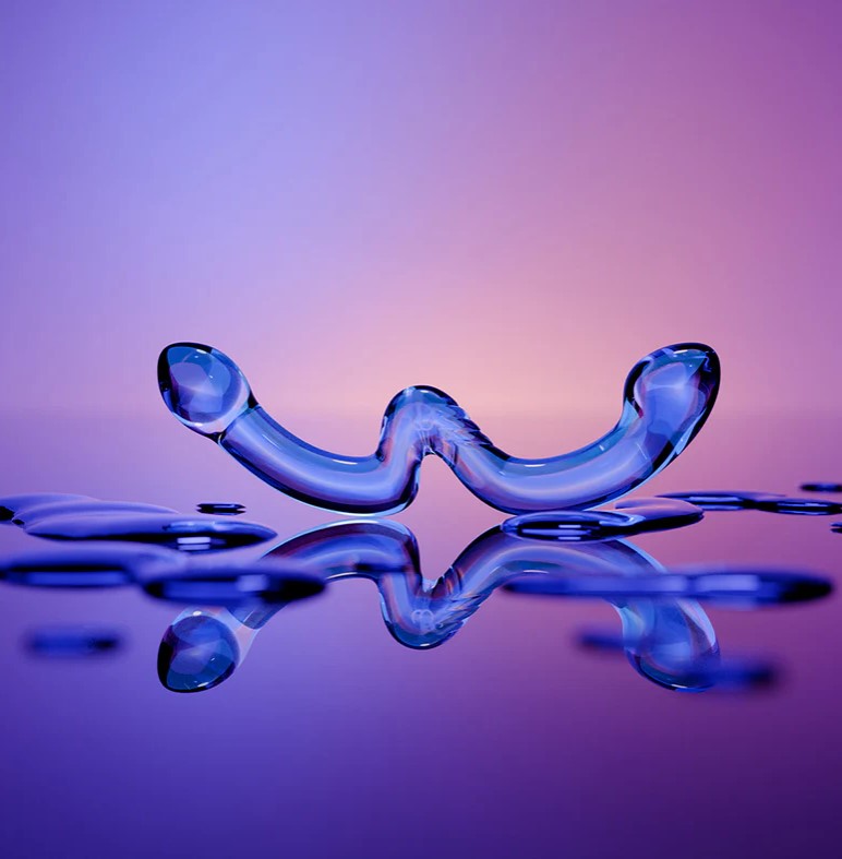 OhWii Double-Ended Glass Intimacy Dildo