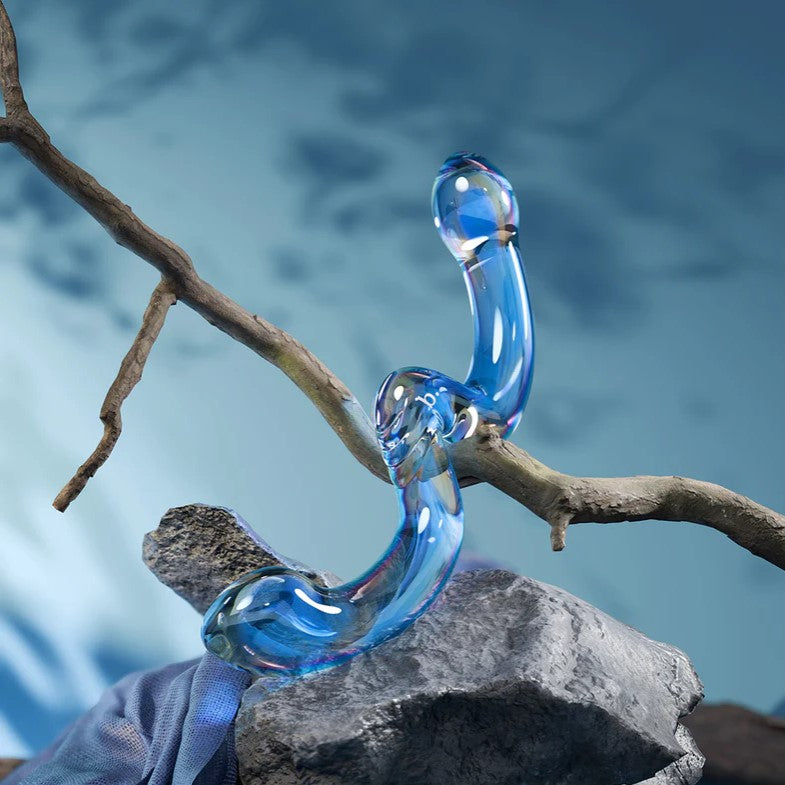 OhWii Double-Ended Glass Intimacy Dildo