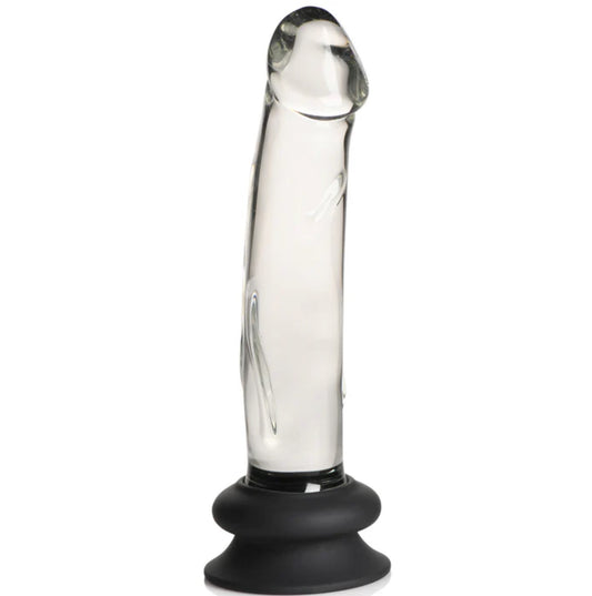 Pleasure Crystals 7.6" Realistic Glass Dildo