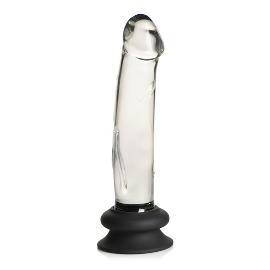 Pleasure Crystals 7.6" Realistic Glass Dildo