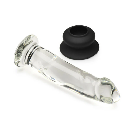 Pleasure Crystals 7.6" Realistic Glass Dildo